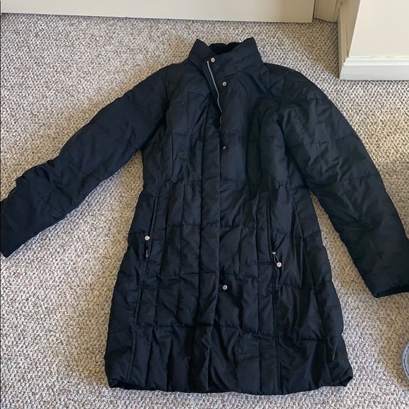 Eddie Bauer Black Parka - Picture 1 of 7